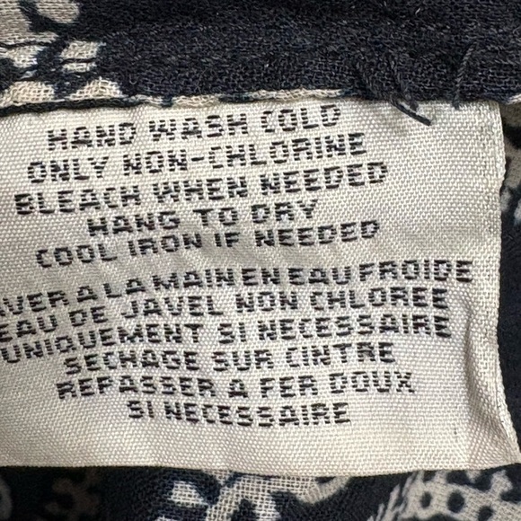 Denim & Supply Ralph Lauren Paisley Print Oversized Tassel Boho Blouse - Picture 11 of 11